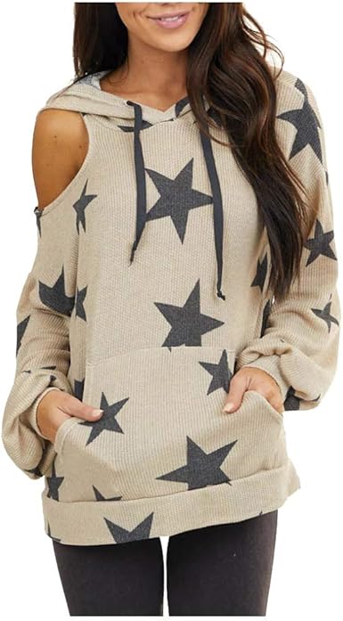 leopard star sweatshirt