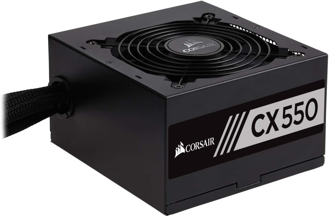 Corsair CX Series 450 Watt 80 Plus Bronze Certified Non-Modular Power Supply (CP-9020120-NA) (Renewed)