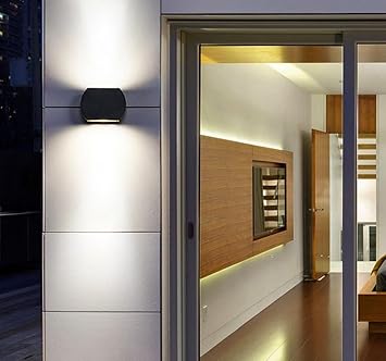 Led Wall Lamp Outdoor Waterproof Modern Simple Double Head Aisle