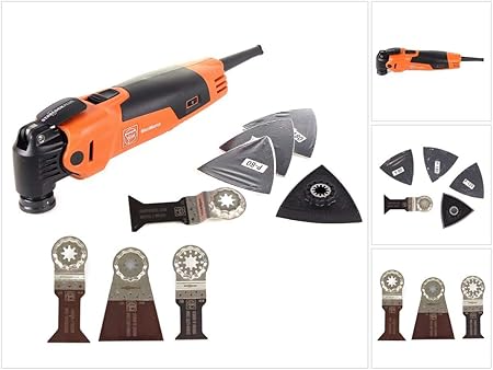 Fein Fmm 350 Qsl Multimaster Outil Oscillante Multifonction Xs 350 W Accessoires Lame De Scie E Cut Combo Slp Trois Pieces Amazon Fr Bricolage