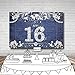 MEHOFOTO Sweet 16 Denim and Diamonds Themed Girl Happy Birthday Party Decorations Photo Studio Backgrounds Party Banner Backdrops for Photography 7x5ft