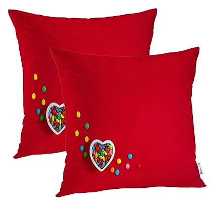 Amazon Com Batmerry Holiday Pillow Covers 18x18 Inch Set Of 2