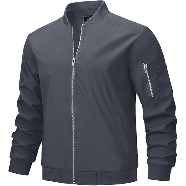 Amazon.com: Men's PU Zipper Varsity Jacket Vintage Streetwear