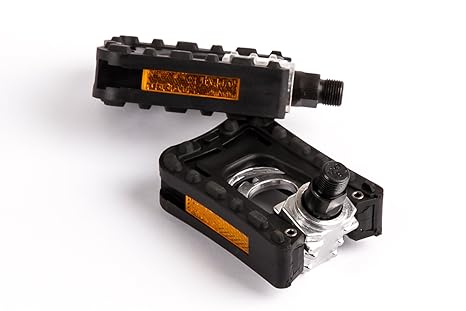 1 Paar Fahrrad Pedale Faltpedalen klappbare Pedalen für Klapp Falltrad Reflektor