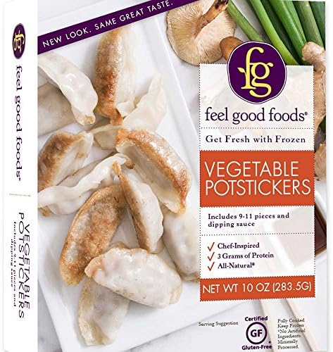 Feel Good Foods Vegetable Dumplings, 10 Ounce - 9 per case.