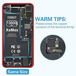 XYIRMCYF 13500mAh Super Capacity Battery Compatible