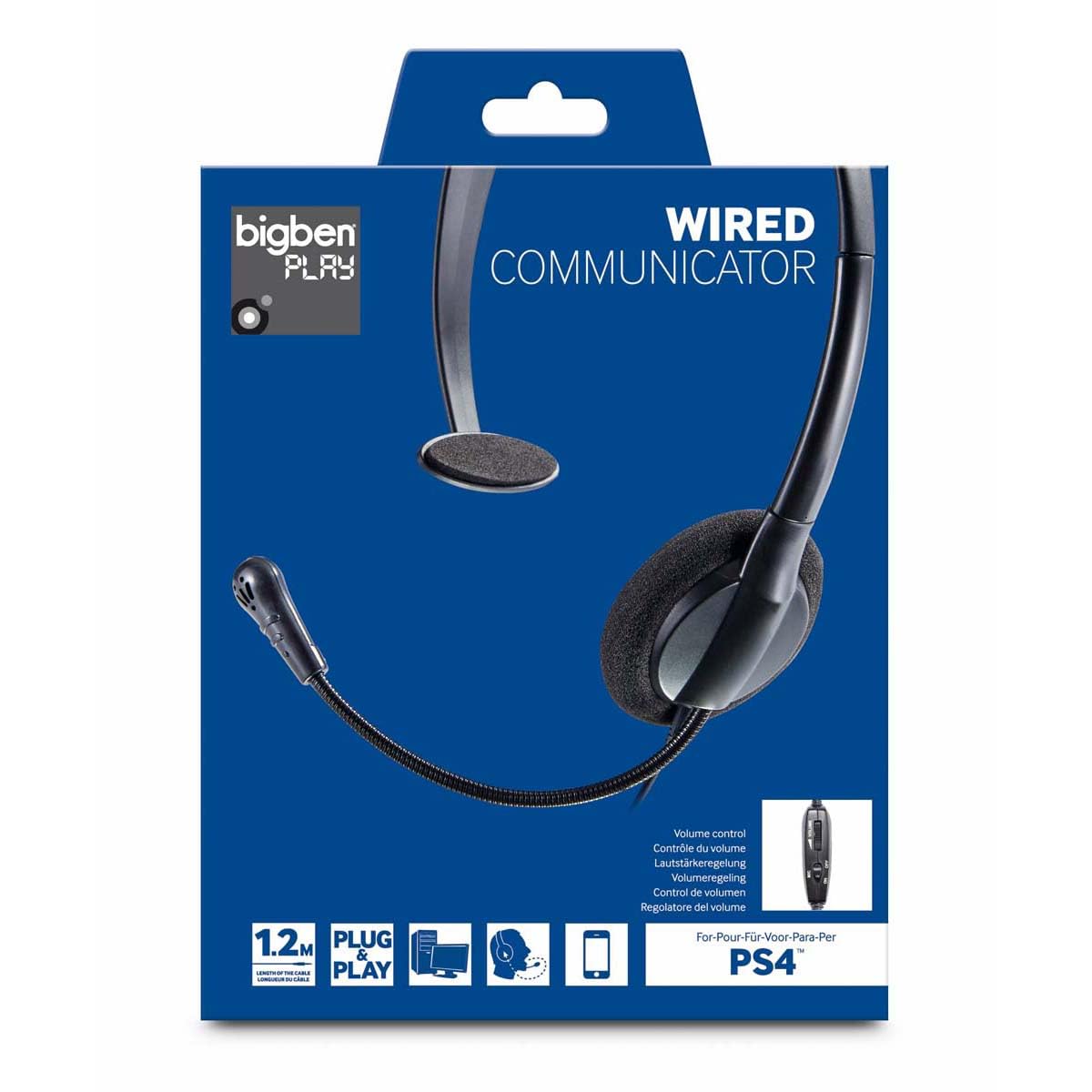BigBen Wired Chat Headset (PS4)