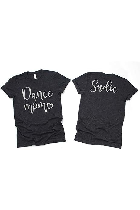 personalized dance mom shirts