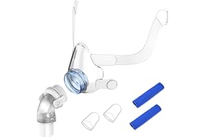 MEDIHEALER Replacement Frame Elbow Assembly for Airfit F20, Only Including Frame&Elbow&Clips&Strap Covers, Frame Elbow Kit Compatible with Airfit F20(No Strap)