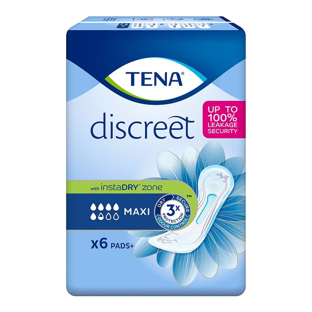 TENA Lady Maxi Pads - Bulk Buy Carton of 36