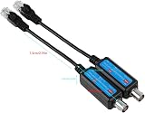 Demeras 1CH IP Network Transmitter Receiver Extender 10/100Mbps Coax Cable Max view 6