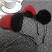 XY Fancy Cute Ears of Cats and Pandas Head Band Costume Accessories Black