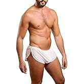 Mens Extreme Mesh Shorts with Large Split Sides