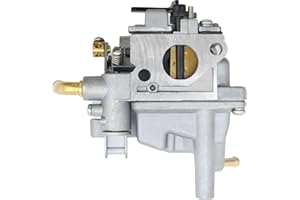 Anxingo 69M-14301-10 Carburetor 4 Stroke 2.5 Horsepower Carb Replacement for Yamaha F2.5MSHB 2003 F2.5MSHC 2004 F2.5MSHD 2005