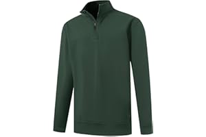 M MAELREG Boys Long Sleeve Quarter Zip Pullover Fleece Warmth Mock Neck Solid Youth Sweatshirt Winter Clothes for Kids