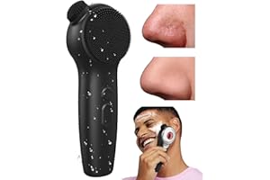 Face Wash Scrubber Cleanser Brush - Alyfini Silicone Electric Facial Cleansing Brush for Blackhead Remover Improve Acne,Waterproof Shower Face Scrub Brush Exfoliating, Massaging Deep Cleansing Pore