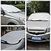 REEGE Sun Shade Protector Exterior Shield Guard Windshield Snow Cover & Sun Shade Protector Extra Thick - Door Flaps
