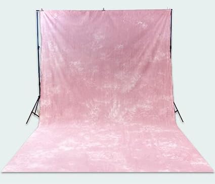 Pink Muslin Backdrop Family Baby Portrait Photography Background