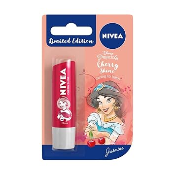 NIVEA Lip Balm, Disney Limited Edition, Cherry, 4 g