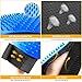 AOFITEE Pet Grooming Glove, Pet Washing Deshedding Bath Brush, Gentle Massage Tool with Enhanced Five Finger Design, Efficient Pet Hair Remover Mitts for Dogs, Cats & Horses with Long & Short Fur
