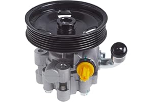 AUQDD 21-5445 New Power Steering Pump (For V8-5.7L) Compatible With 05-10 Chrysler 300/09-10 Dodge Challenger,06-10 Charger,05-08 Magnum (Power Assist Pump Replace 96-05445 4782524AC 4782524AD)