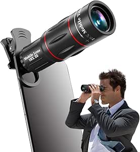 Amazon Com Apexel Phone Telephoto Lens Universal 18x Monocular
