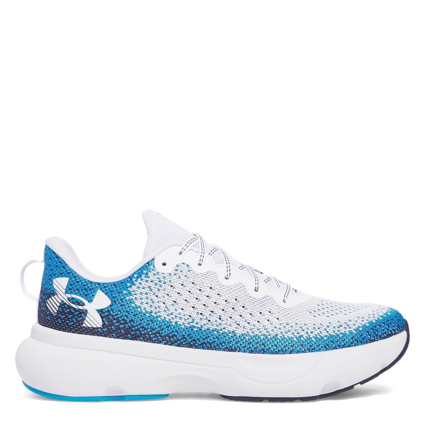 Under Armour Men's Infinite, (108) White/Electric Blue/White, 7.5, US Image