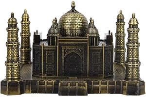 Vintage, Delicate Design Model of The India Taj Mahal Made of Alloy for Home Office Decor Your Friends Lovers Families