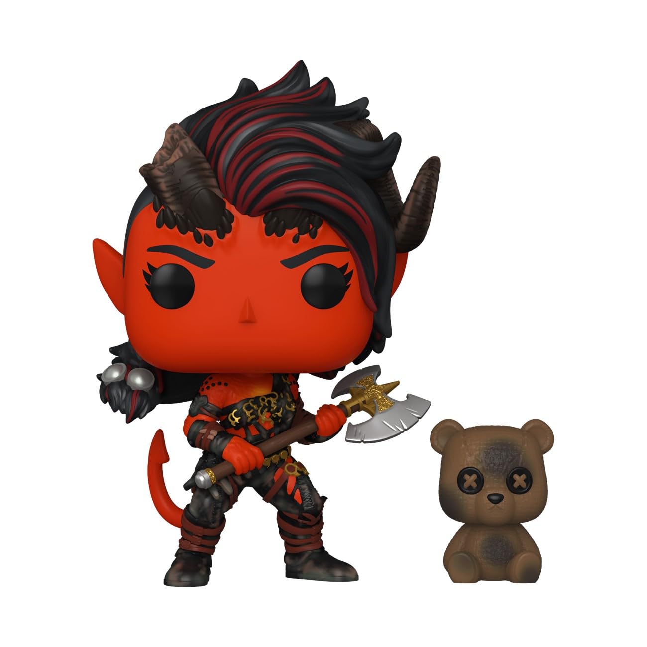 Funko Pop&Buddy: Baldur's Gate - Karlach with Clive - Baldur's Gate 3 - Collectable Vinyl Figure - Gift Idea - Official Merchandise - Toys for Kids & Adults - Video Games Fans