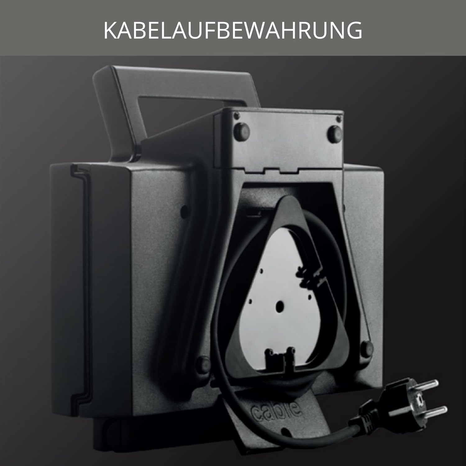 Krups Sandwichmaker, für perfekt zubereitete Sandwichtoasts in Dreiecksform, antihaftbeschichtete Platten, leichte Reinigung, kein Anbrennen, Temperaturkontrollleuchte, 850 W, 31,6x15,5x29,5cm, FDK451 7