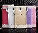 Samsung Note 4 Case, Sunroyal Bling Glitter Ultra-thin Luxury Crystal Diamond Rhinestone Hard PC Plastic Matt Elegant Skin Cover for Samsung Galaxy Note 4 N9100 Gold