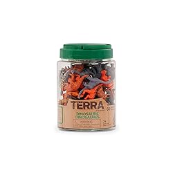 Terra by Battat – 60 Pieces Dinosaur Figures