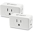 Unidapt Multi Plug Outlet Extender, 3 Outlet Wall Adapter, Multiple Outlet Splitter, Grounded Wall Tap Power Plug Expander for Cruise Ship Home Office Dorm Essentials, 2-Pack