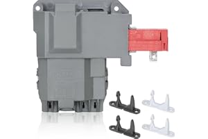 M Motico Upgraded 131763202 131763256 1317632 131763255 Washer Door Lock Switch and 131763310 131763302 Washer Door Striker for Frigidaire Kenmore Crosley FAFW4011LW0 FAFW3511KW0 Washing Machine