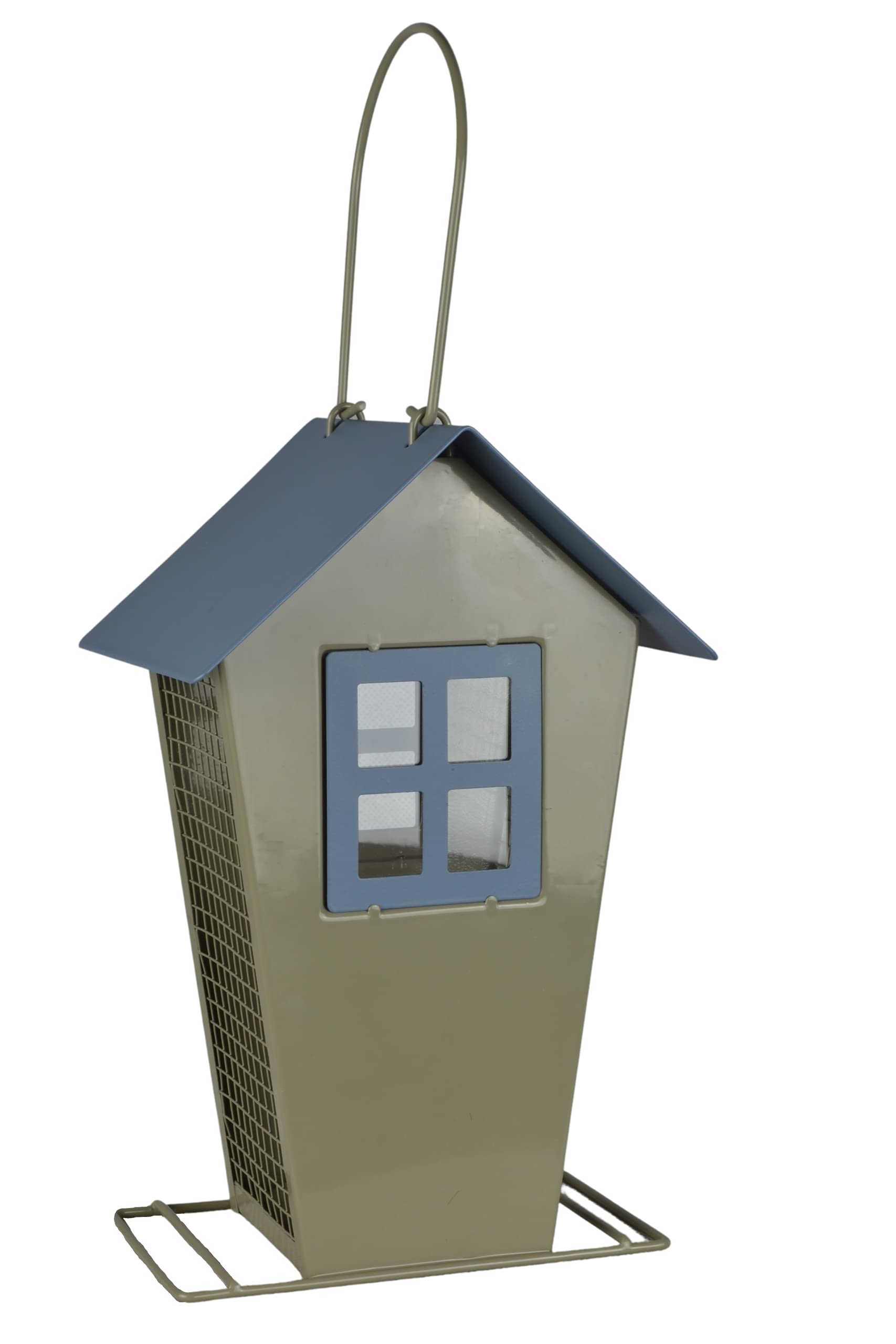 Supa Hamilton House Shaped Wild Bird Peanut Feeder, Contemporary Feeder That Is Designed To Enhance Your Garden, Easy Fill & Easy Clean