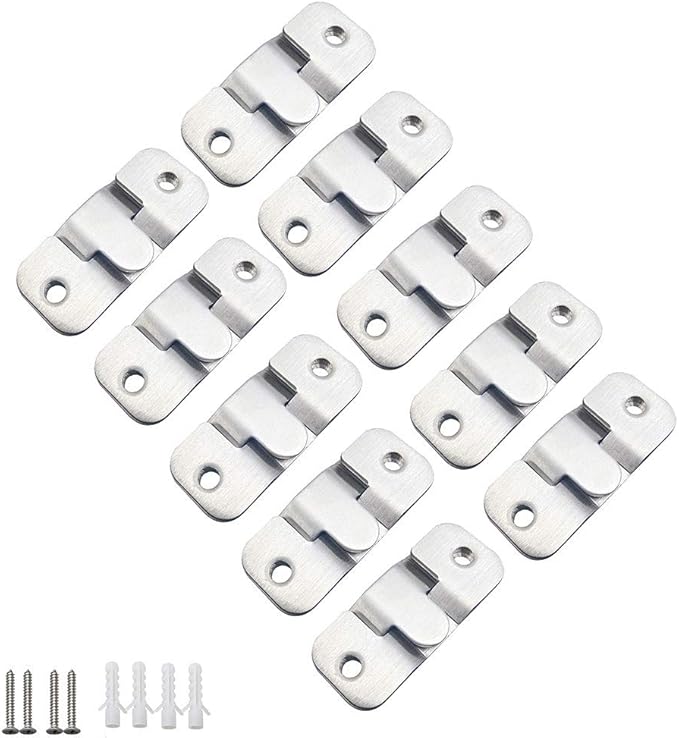 10 Spille Di Bloccaggio Nascoste Per Bracciale Paracord – Fibbia Coperchio A Forma Di Chiave Per Manette (5/8")