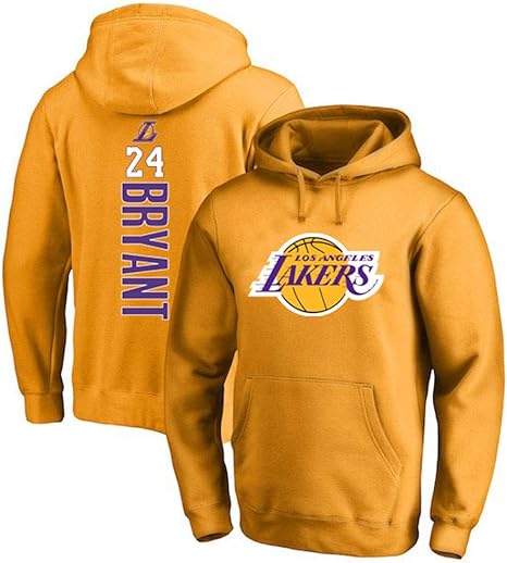 TSHULY Sudadera con Capucha De Baloncesto NBA Lakers 24# Kobe ...