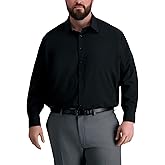 Haggar Mens Smart Wash® Classic Fit Comfort Stretch Dress Shirt- Big Or Tall Sizes