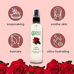 Rose Hydrosol (Floral Water) - 4 fl oz Plastic