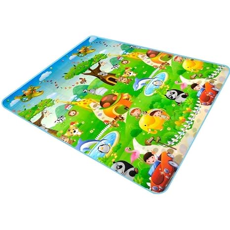 DDBOXEN Waterproof, Anti Skid, Double Sided Baby Play and Crawl Mat Picnic Play School Home Baby mat Water Proof