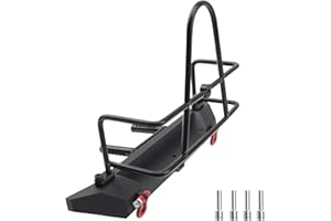 SHARE GOO ShareGoo Metal Bumper with Tow Trailer Compatible with Axial SCX10 90046 90047 Traxxas TRX-4 Redcat Gen8 1/10 RC Crawler Car (Rear Bumper)