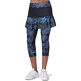 ANIVIVO Skirted Legging for Women, Yoga Legging with Skirts &Women Tennis Leggings Clothes Pockets