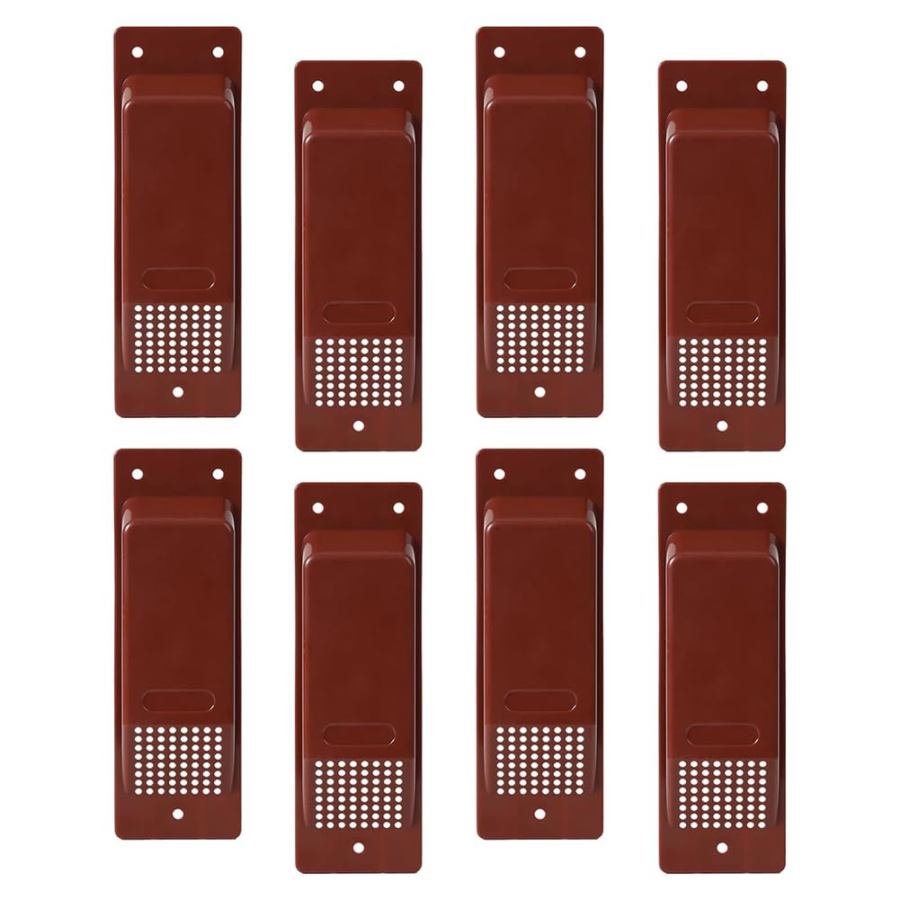 Barfeery Shipping Container Air Vent Kit Heavy Duty Shipping Container Accessories Ventilation Kit 8Pack