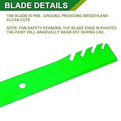 JSXDNWYJ Mower Mulching Blades for S Cag F erris