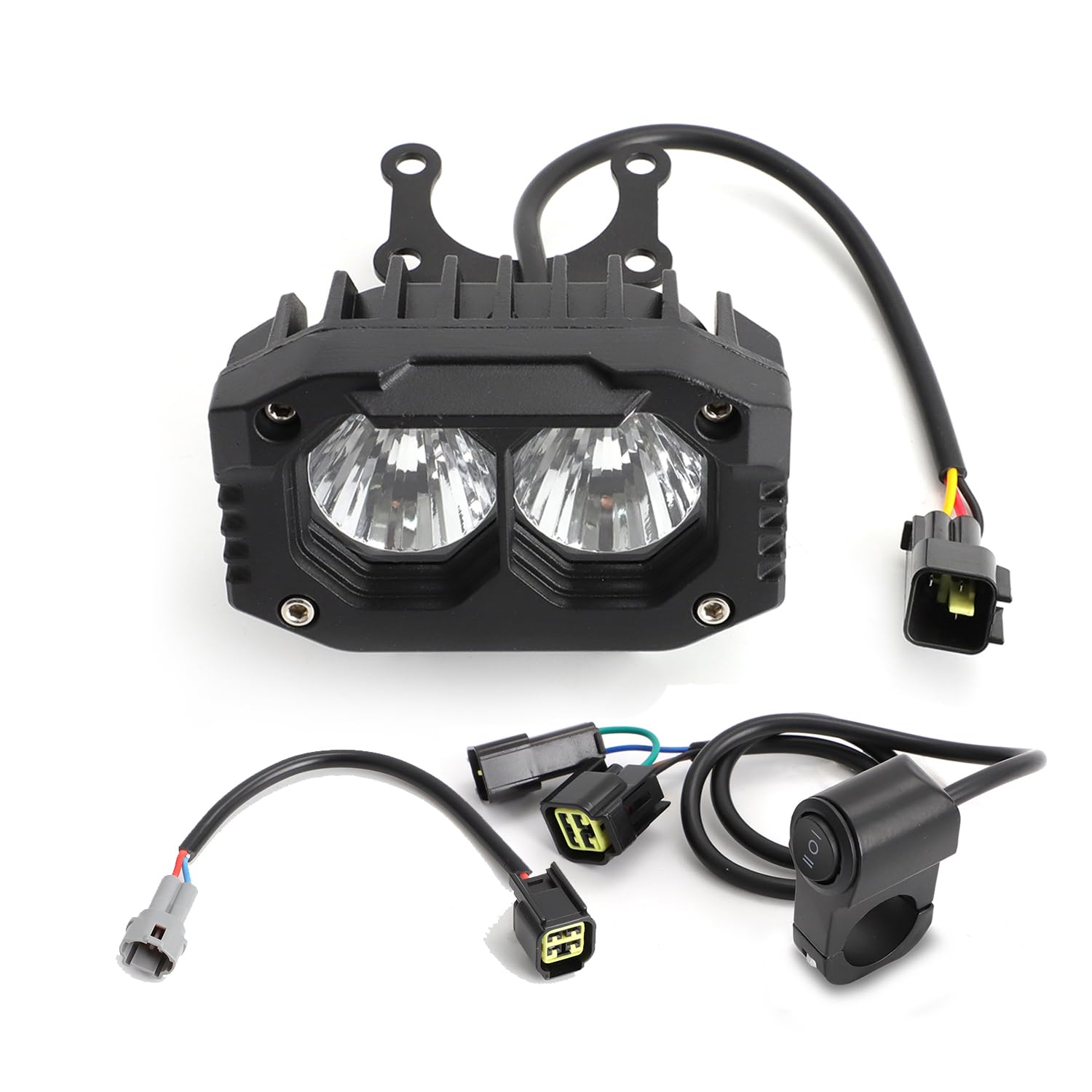Photo 1 of AUTOVIC 4 Inch Dirt bike Headlight Kit for Sur-Ron Segway X260 Talaria Sting R MX4 Spot/Flood Light Kit Motorcycle Dirtbike Light Bar with Led Headlamp Switch plug light bracket