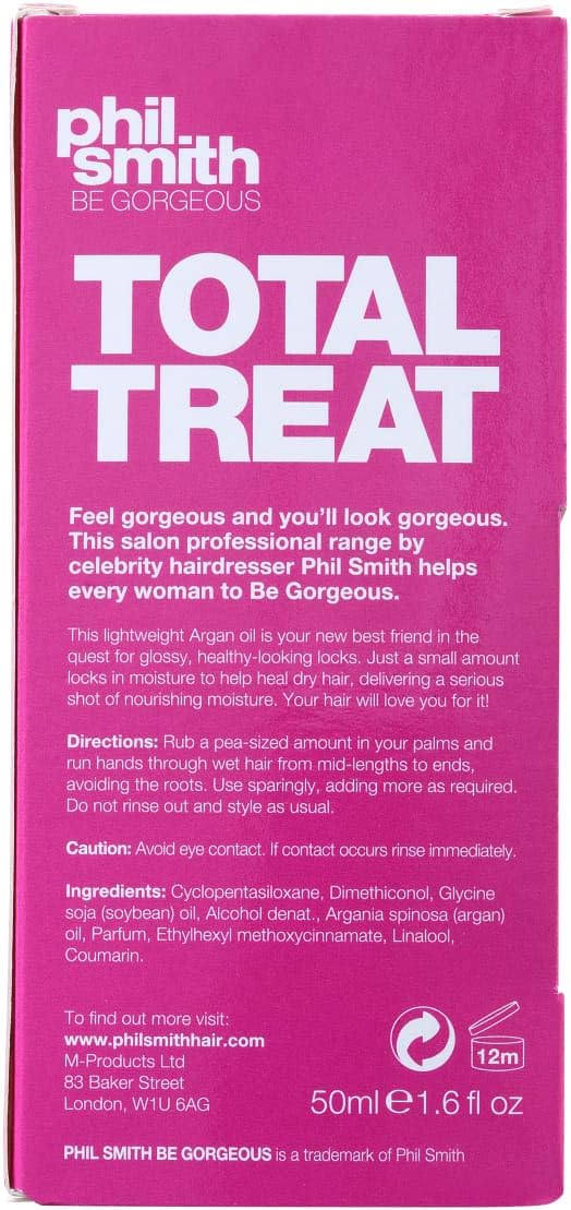 Phil Smith Total Treat Transforming Argan Oil X 50 Ml By Phil