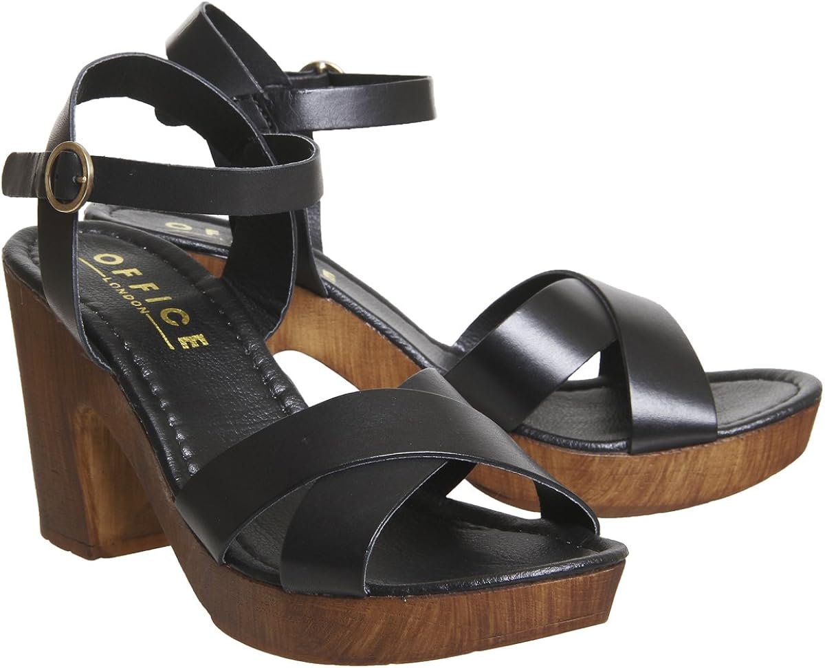 office morelle wood sandals