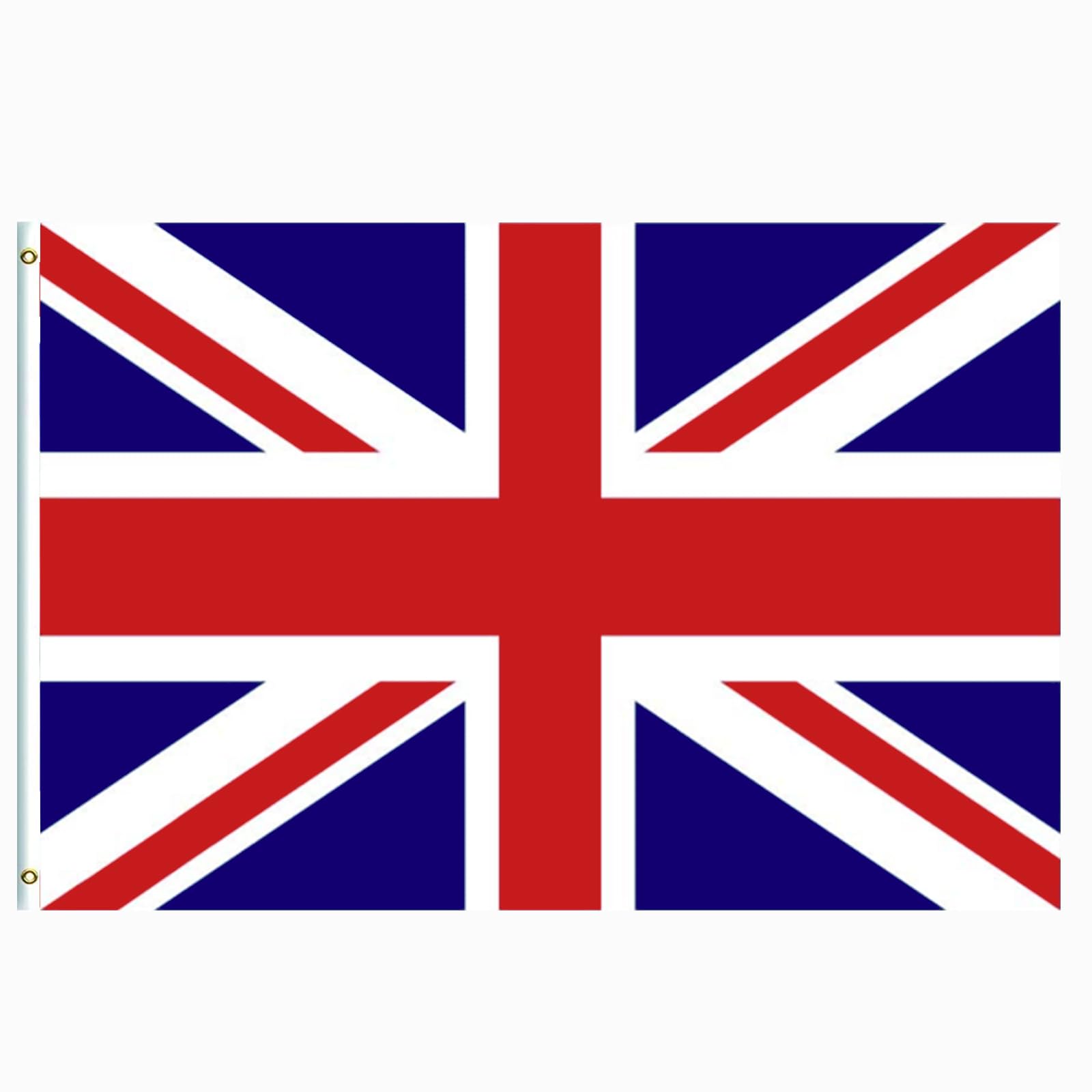 5x3ft Large British Union Jack Flag Great Britain Flag for 2025 VE Day Decorations,Big Ve Day 80th Anniversary National Flag for Football Sports Fans Bar Garden Parade Indoor Outdoor Decor