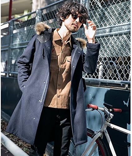 Amazon ナノ ユニバース メンズ Nano Universe 予約商品 Web限定 スムースメルトンモッズコート ネイビー S コート ジャケット 通販