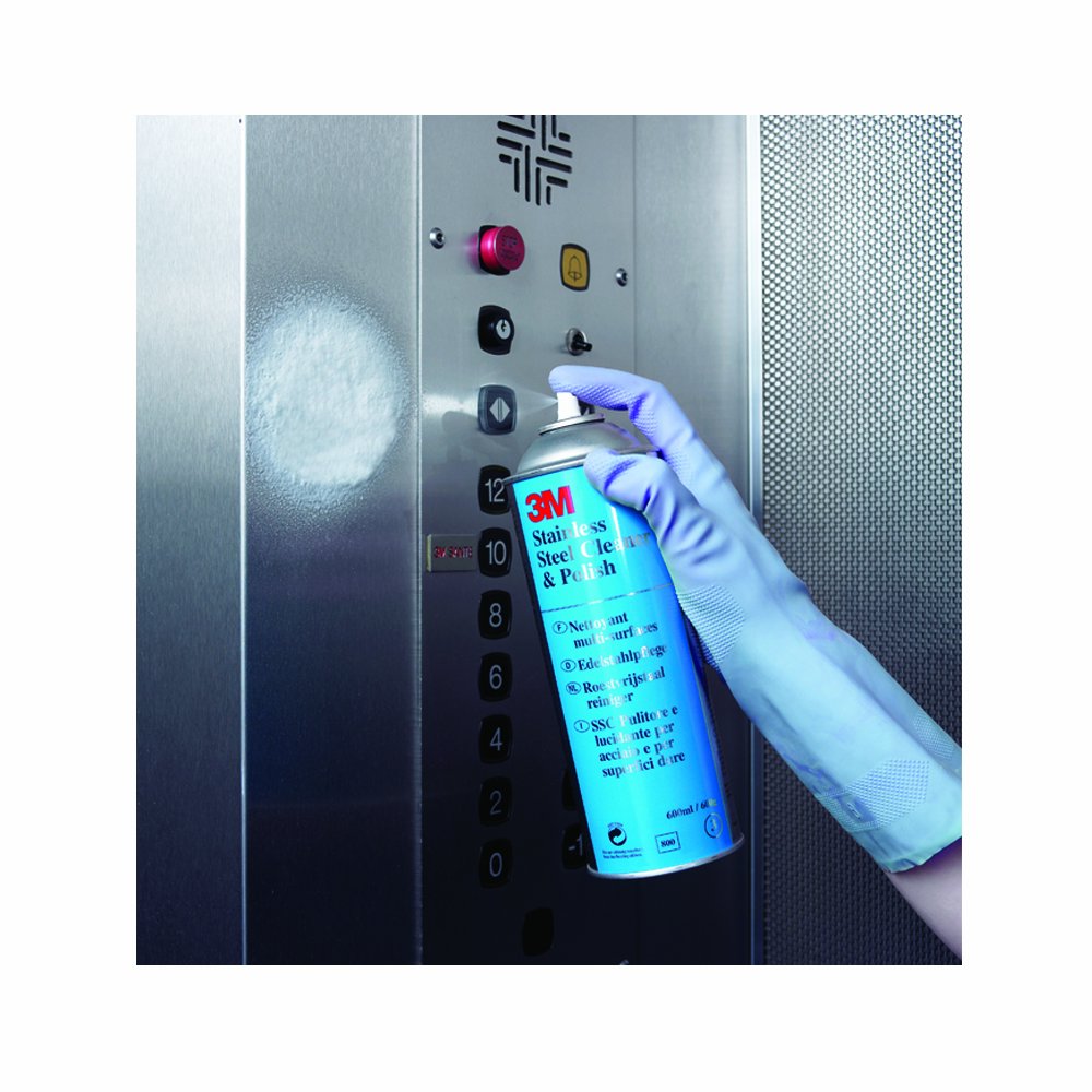 3M 941476 Stainless Steel Cleaner/Polish/Aerosol Can, 600 ml - Image 3
